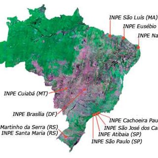 Brazil Map The Ground Tracking System Of Inpe Is Named Satellite Download Scientific Diagram
