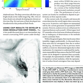 Pdf The Convective Storm Initiation Project