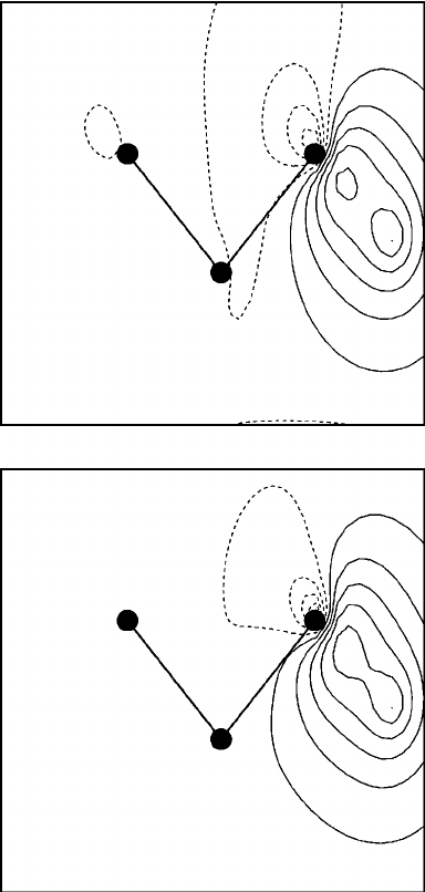 Contour Plots Of Olmo Top And Nolmo Bottom Corresponding To One Download Scientific Diagram