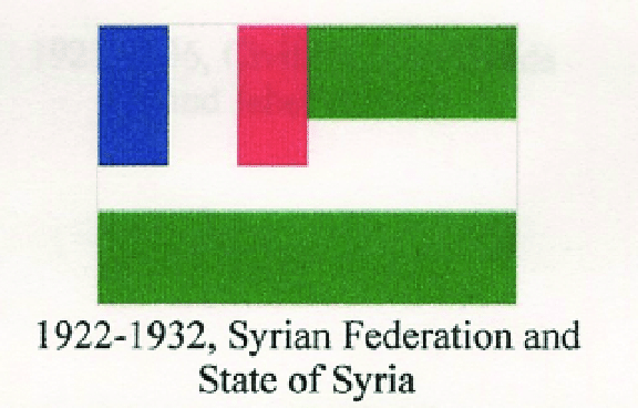 Syria flag set, simple flags of Syria with three different effects