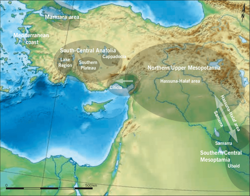 middle east culture map