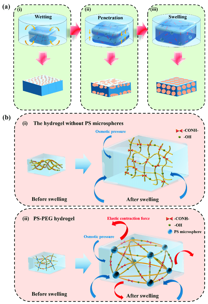 research paper of hydrogel